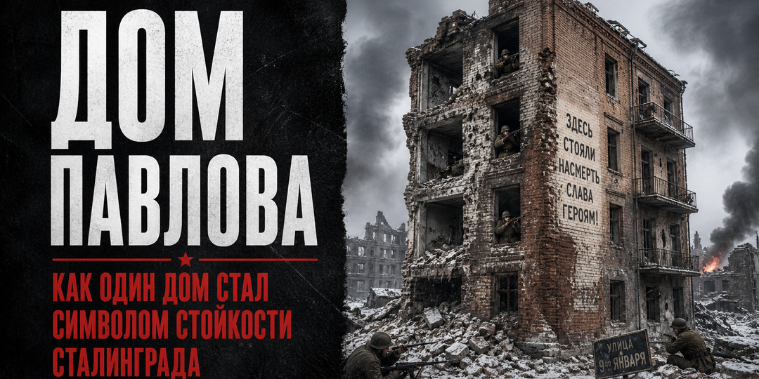Дом Павлова: как один дом стал символом стойкости Сталинграда