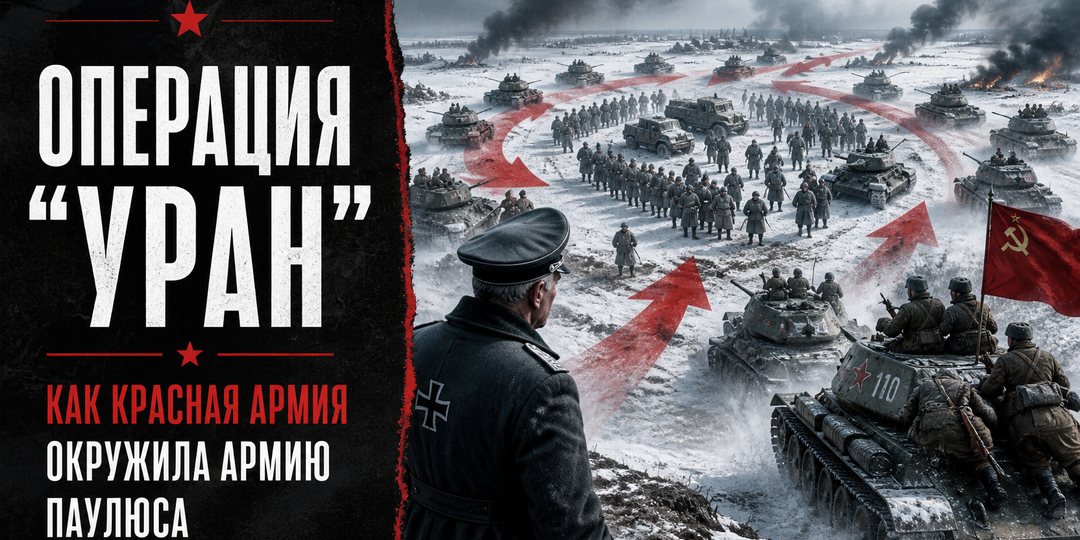 Операция «Уран»: как Красная армия окружила армию Паулюса