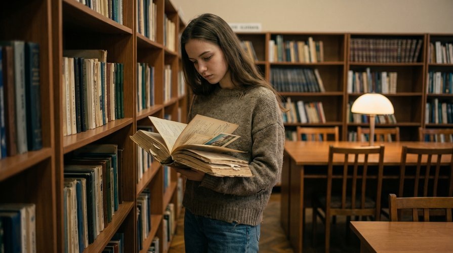 Старая книга изменила её жизнь.