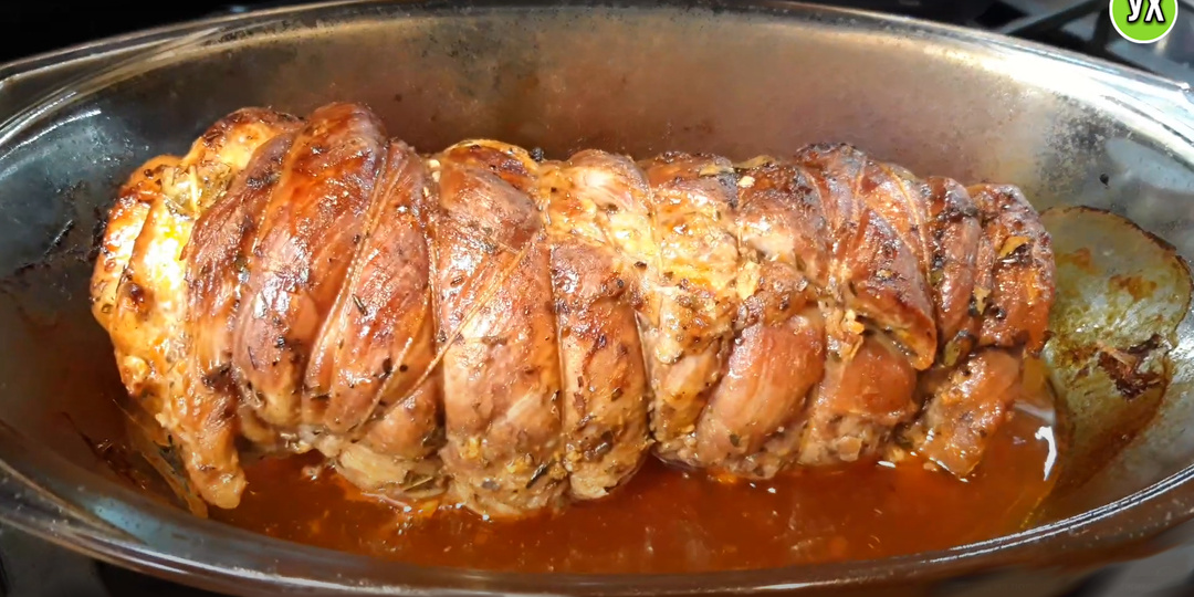 Бюджетный мясной рулет из подчеревка (мой способ)