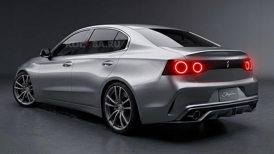    Рендер нового Nissan Skyline