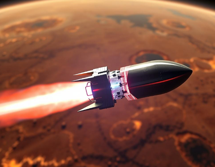 NASA испытало плазменный двигатель для полётов на Марс