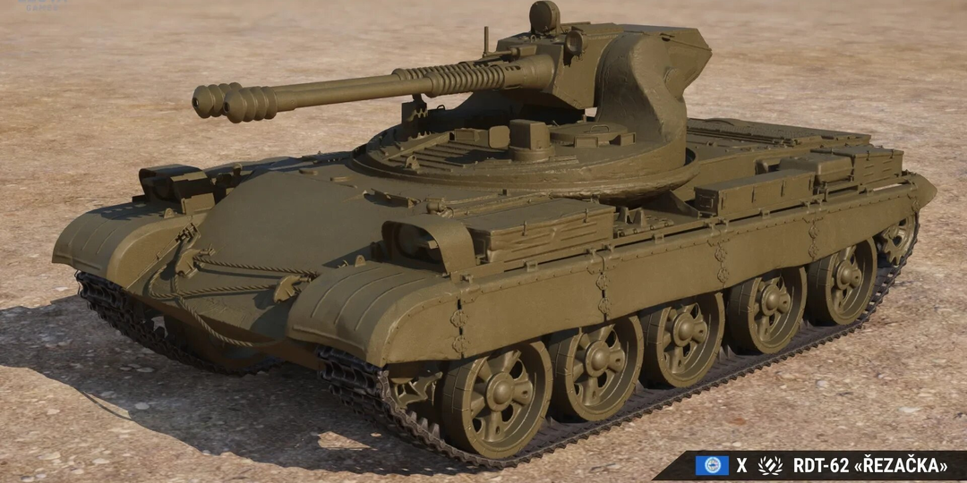 RDT-62 Řezačka - Чешский «Резак» 10-го уровня, который крошит всё, но в СБОРНОЙ НАЦИИ!