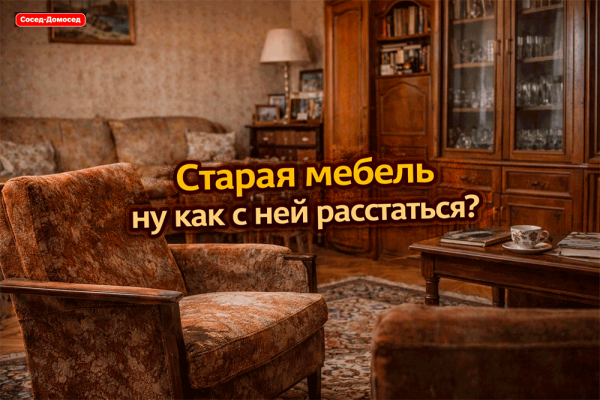 Старая мебель – хлам, память или последние честные свидетели нашей жизни? Почему рука не поднимается выбросить 🗄️🛋️💺