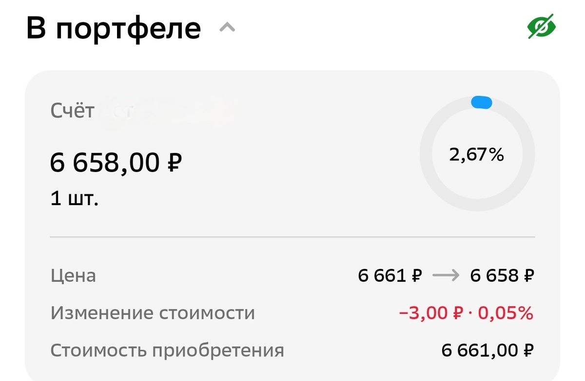 Акция ФосАгро в моем инвестиционном портфеле 
