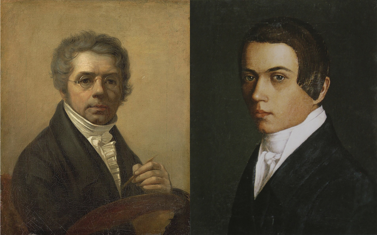Венецианов, Сорока.