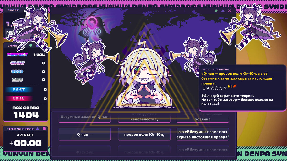    Галерея игры Yunyun Syndrome!? Rhythm Psychosis