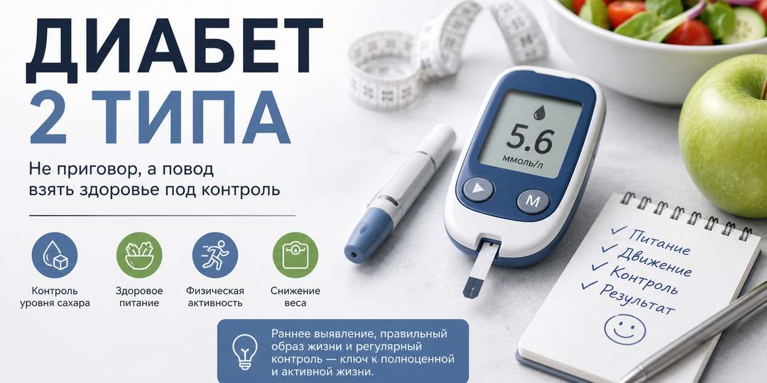 Диабет второго типа: что, как и почему
