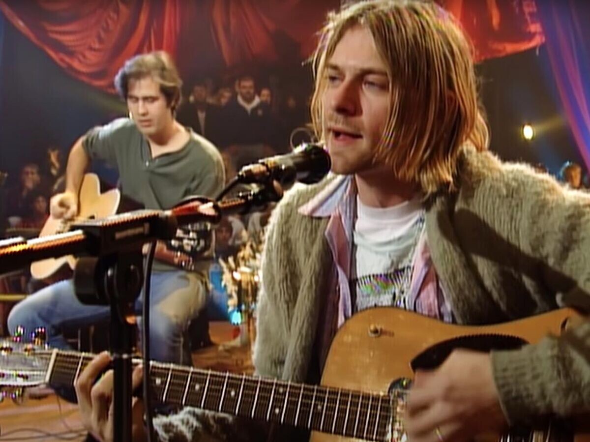    Кадр видео Nirvana Live On MTV Unplugged, 1993 | © Nirvana/YouTube