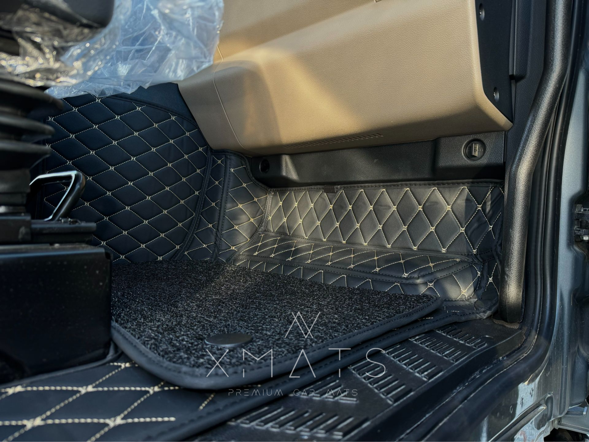 3д коврики из экокожи в салон/кабину JAC K7