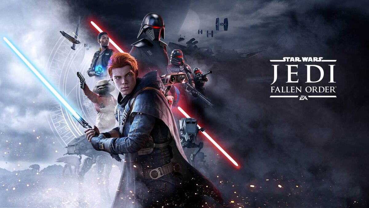 Обложка игры «Star Wars Jedi: Fallen Order» 2019г. 