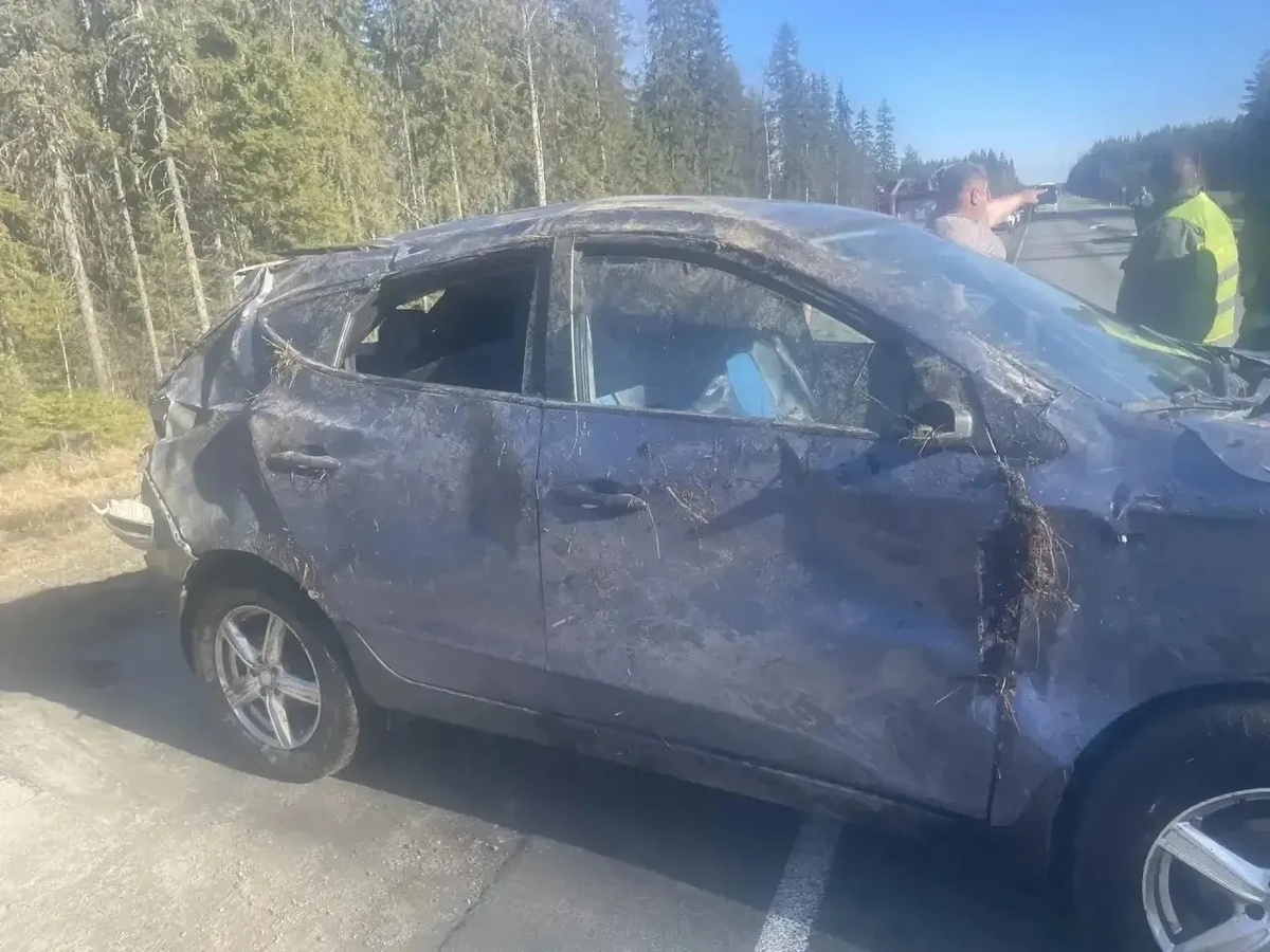    Под Медвежьегорском автомобиль вылетел в кюветГоскомитет Карелии по безопасности