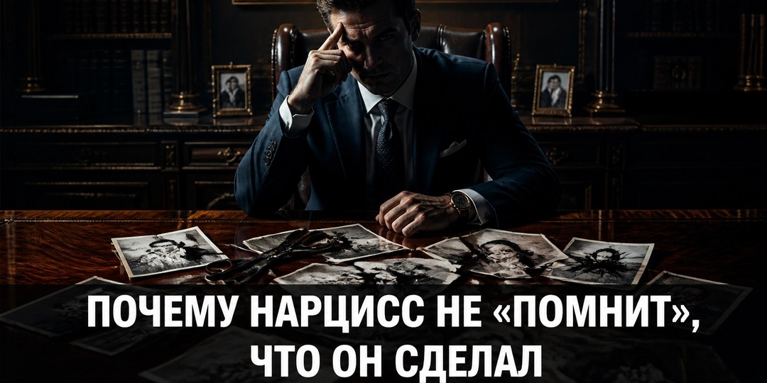 Почему Нарцисс «не помнит», что он сделал