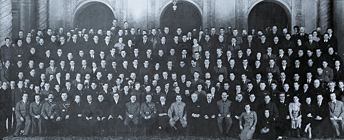 Сталин и члены Политбюро, 1930-е гг.
