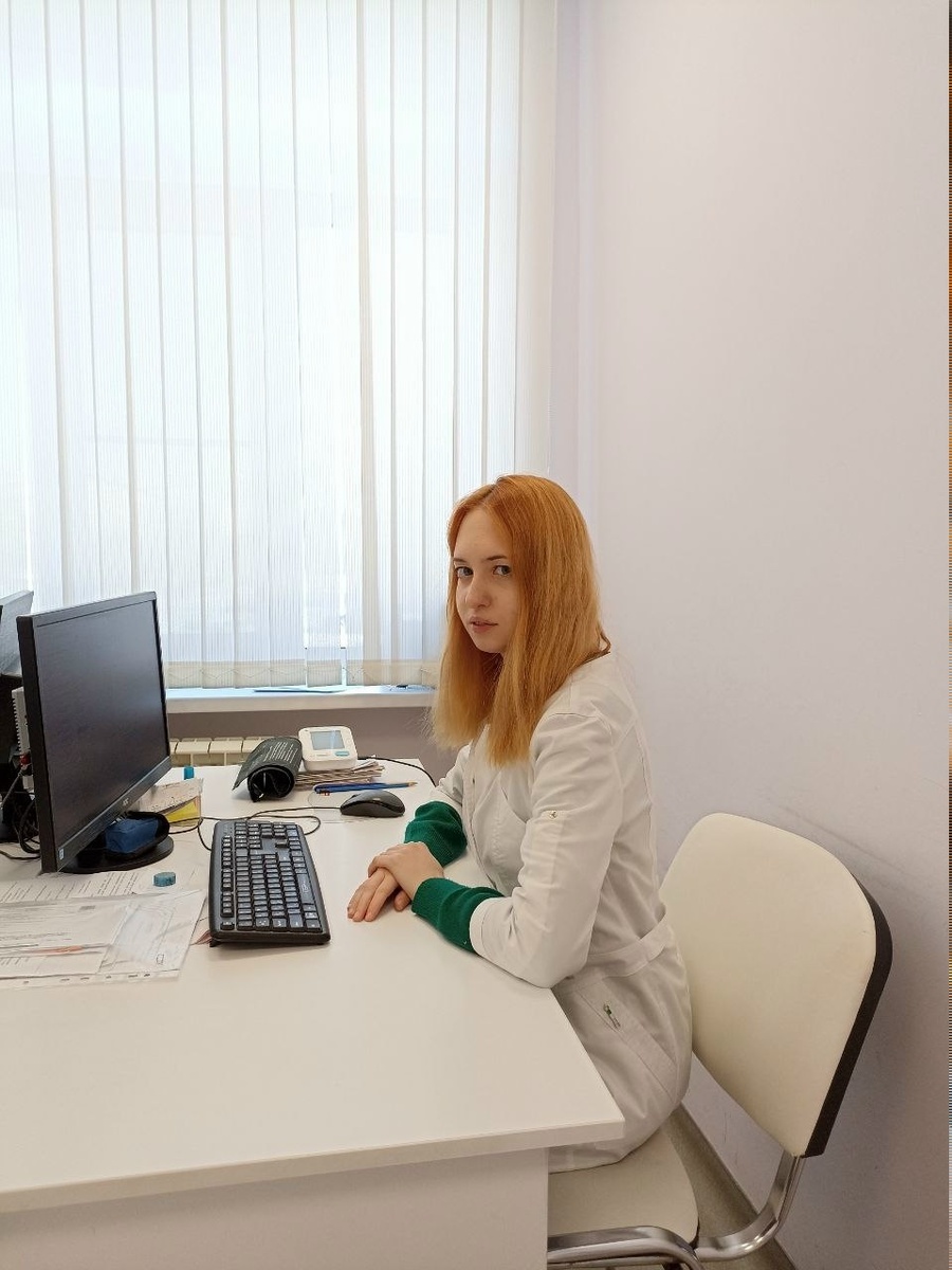 врач-терапевт отделения медицинской профилактики для взрослых больницы им. Фишера города Волжского Инна ТРУДОВА