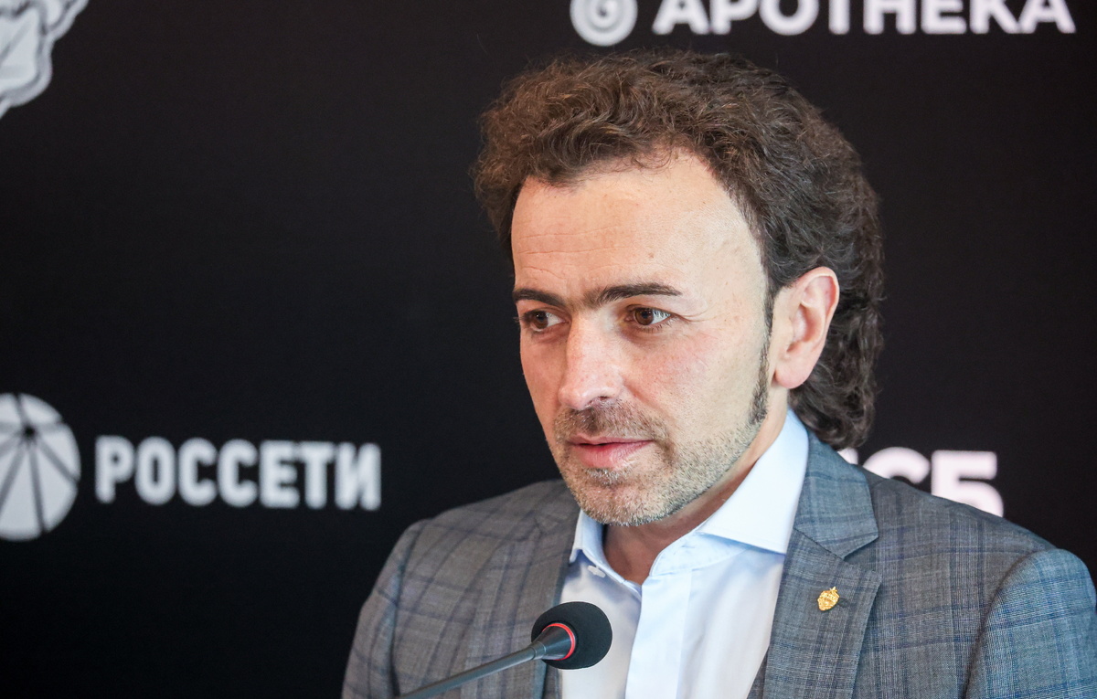    Генеральный директор ЦСКА Роман Бабаев  Сергей Фадеичев/ТАСС