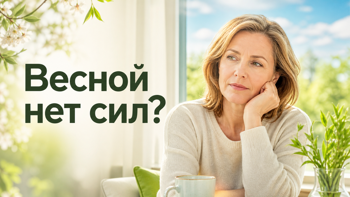 Весенняя слабость и ощущение усталости, с которым многие сталкиваются после зимы