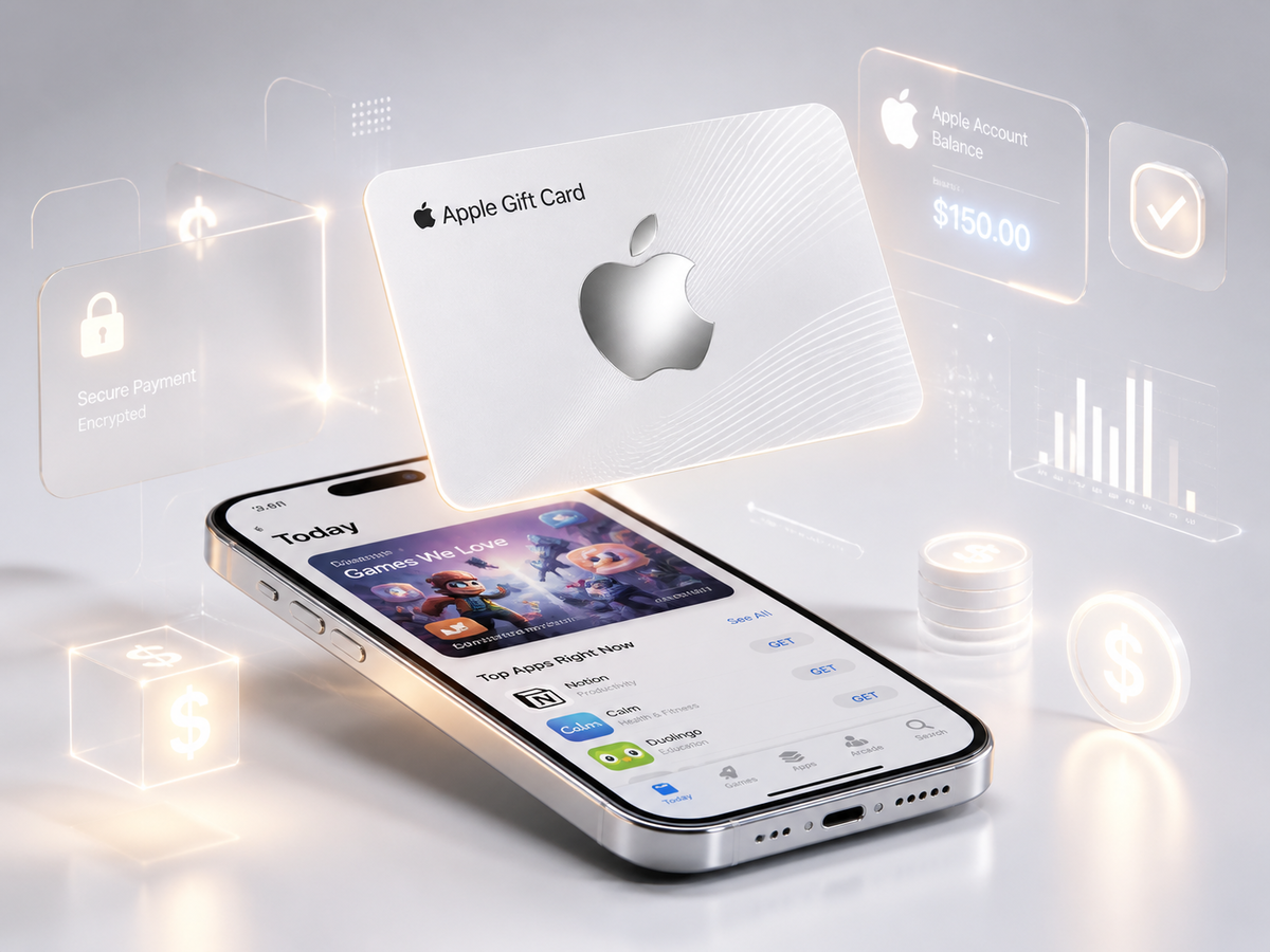 apple gift card купить