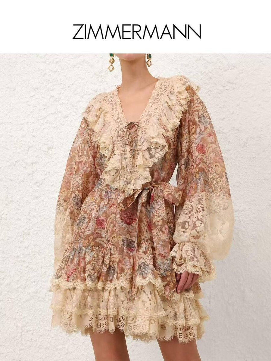 Оригинальное платье от Zimmermann