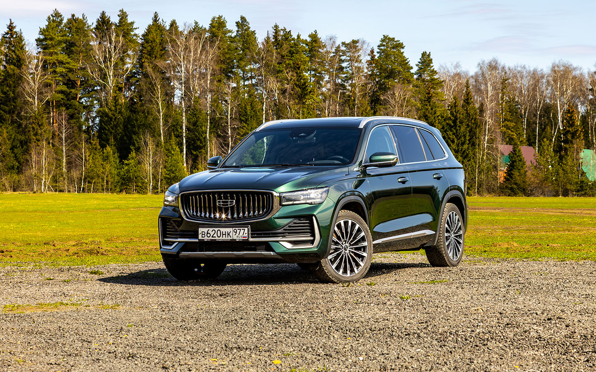 Geely Monjaro – «европейский» внешний вид