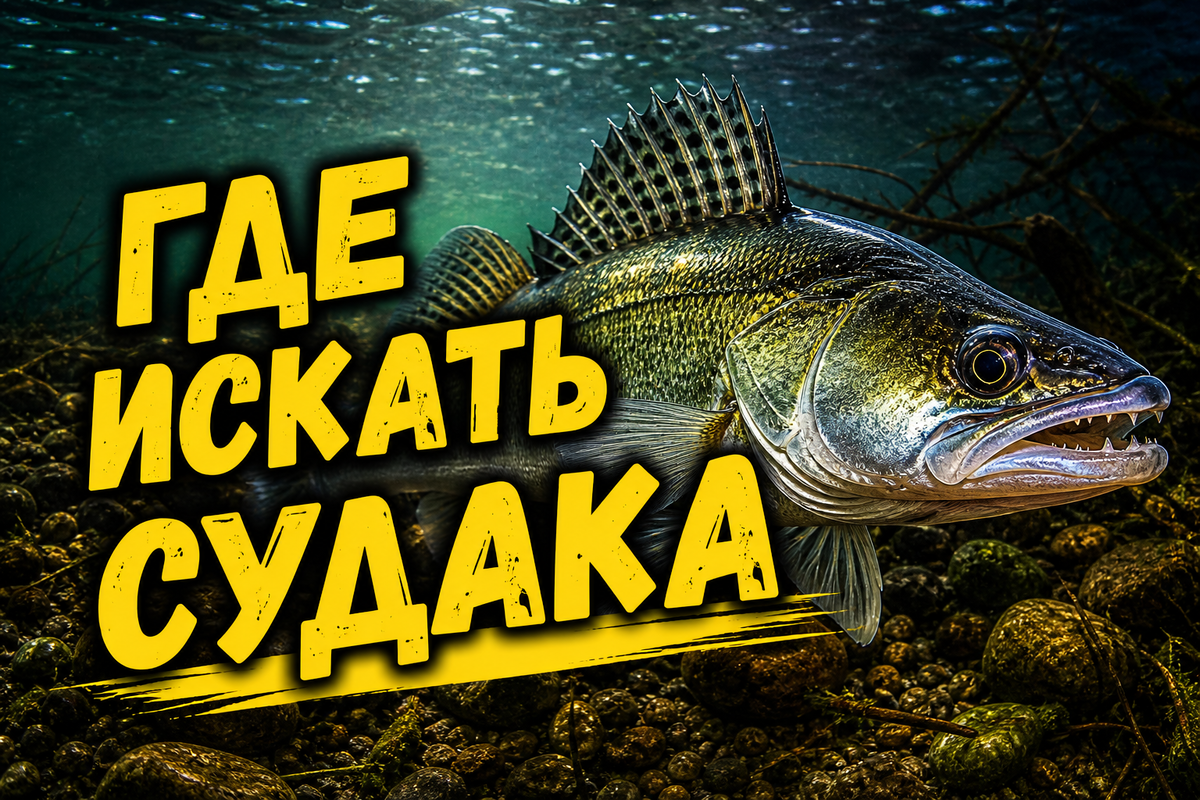 Где искать судака весной