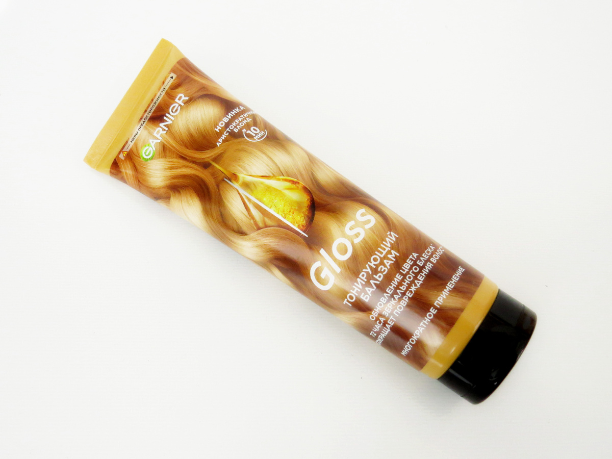 Бальзам для волос Garnier Gloss цвет "Аристократичный блонд" 