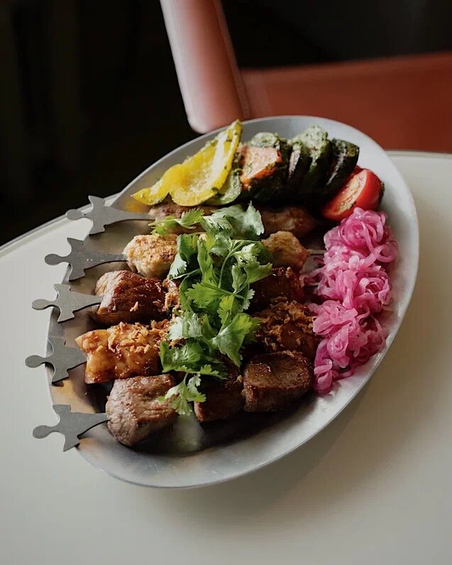    Куриный шашлык. Фото: Ресторан Nene