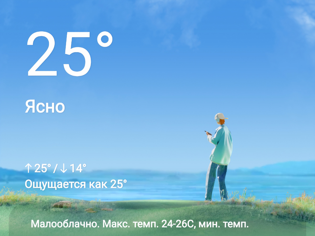 А еще неделю назад был снегопад и минусовая погода
