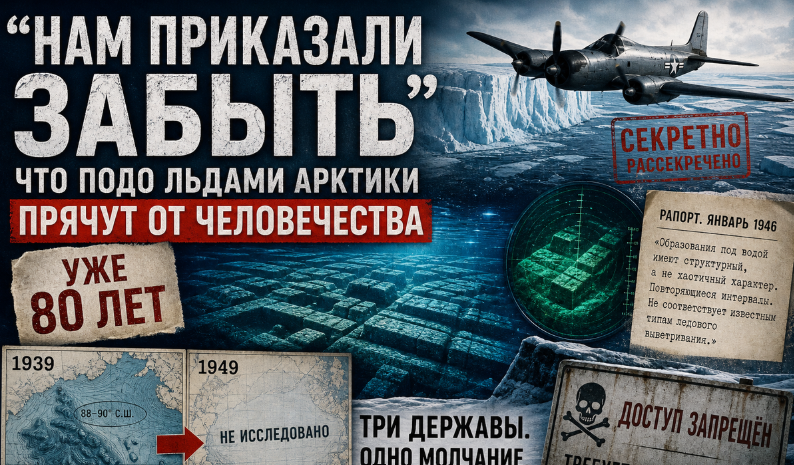 «Нам приказали забыть»: что подо льдами Арктики прячут от человечества уже 80 лет