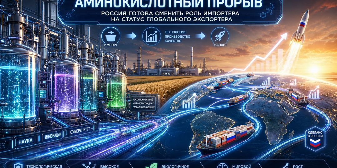 Россия готова сменить роль импортера на статус глобального экспортера