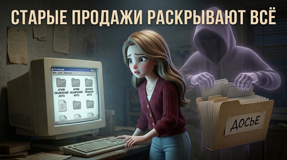 Удаленные объявления на Авито могут оставаться в архиве и использоваться мошенниками для составления досье на пользователя.