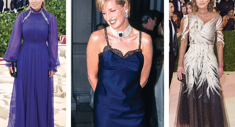 Королевский блеск на Met Gala: как монаршие особы покоряли красную дорожку