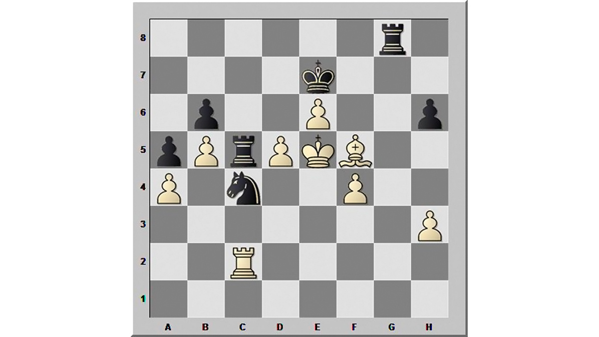 Белые начинают и выигрывают