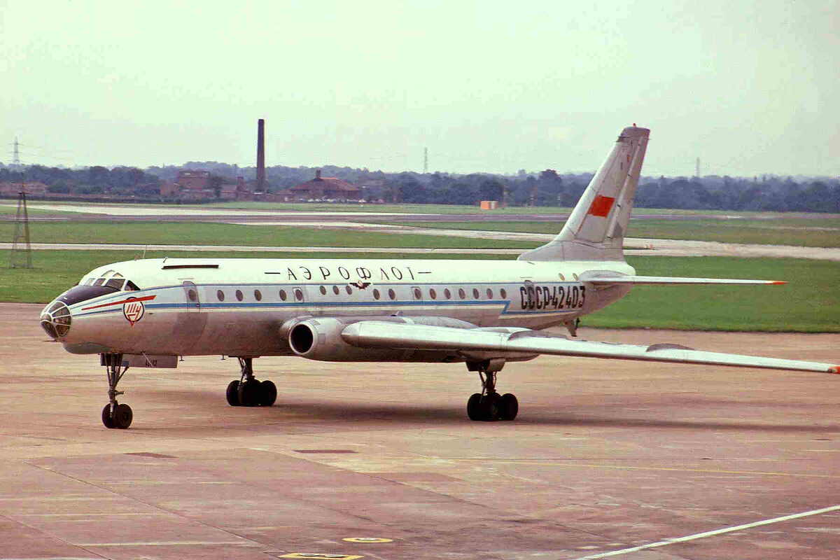 Самолет Ту-104. Источник: wikimedia.org