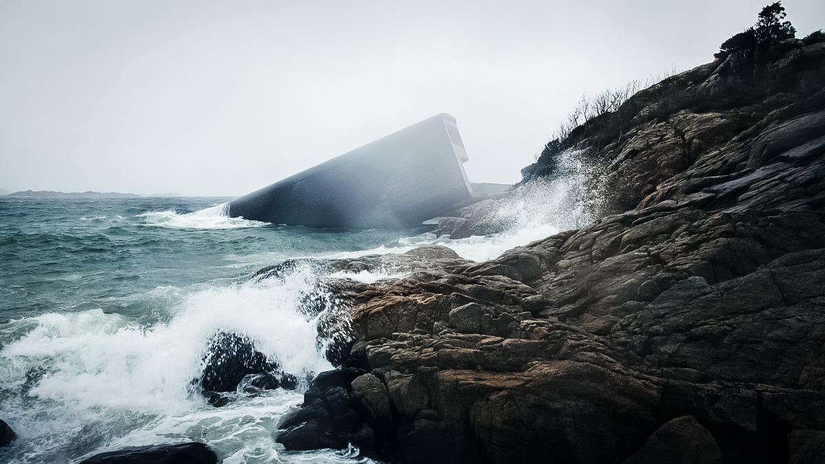 Project: Under | Arcitecture: Snøhetta | Geo: Lindesnes, Norway