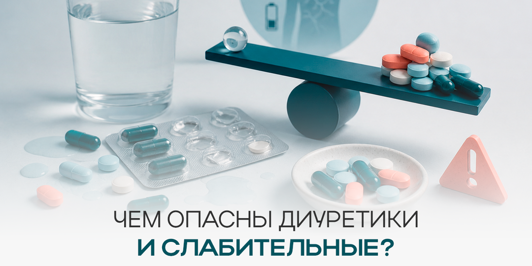 Чем опасны диуретики и слабительные средства?