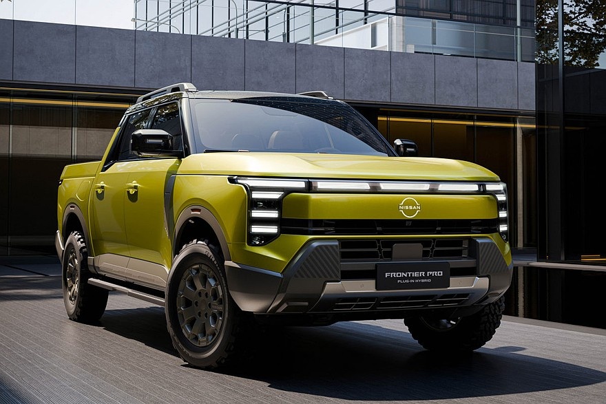    Гибридный Nissan Frontier Pro для Китая