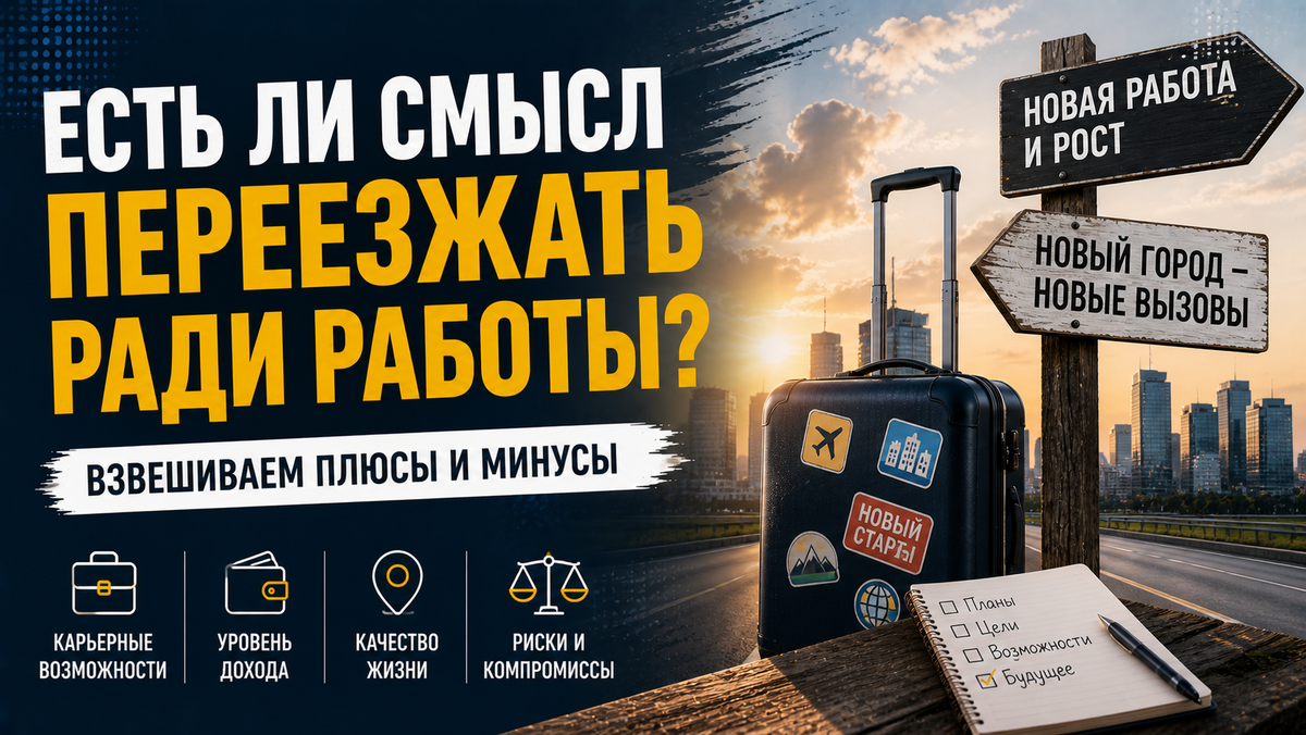 Есть ли смысл переезжать ради работы