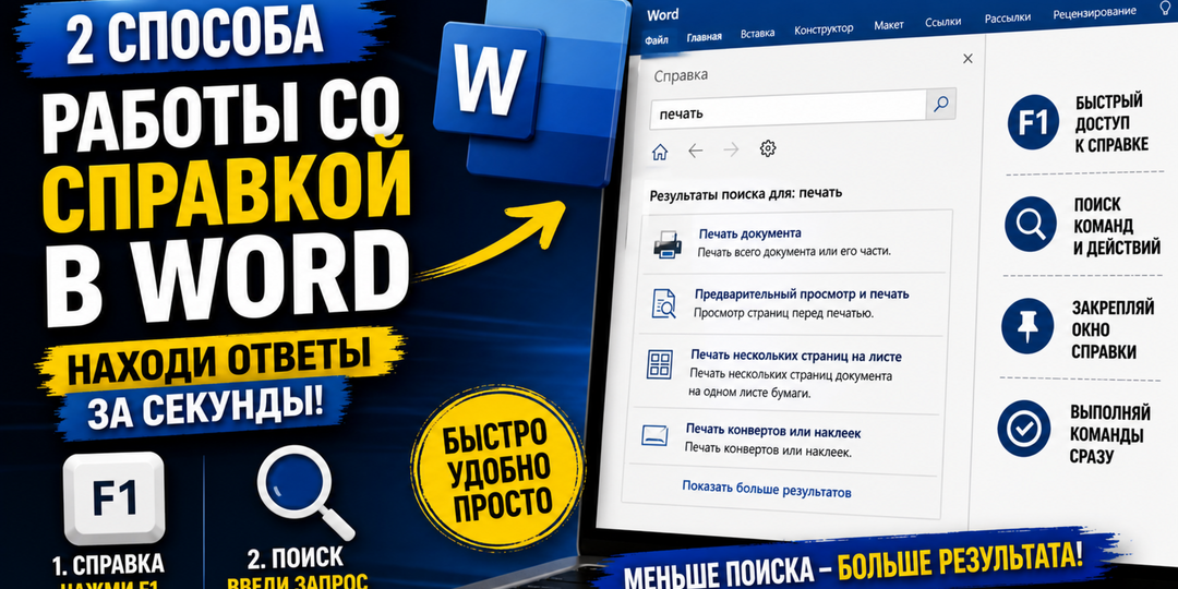 Ты зря игнорируешь справку в Word: 2 способа, которые экономят часы