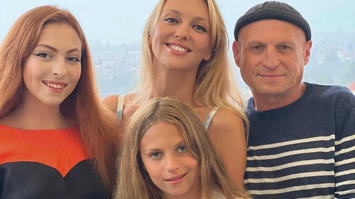 Вадим Буряковский с семьей
