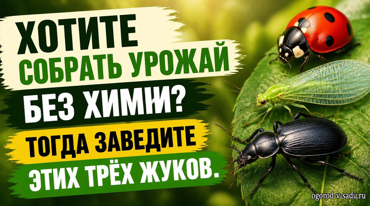огород в саду