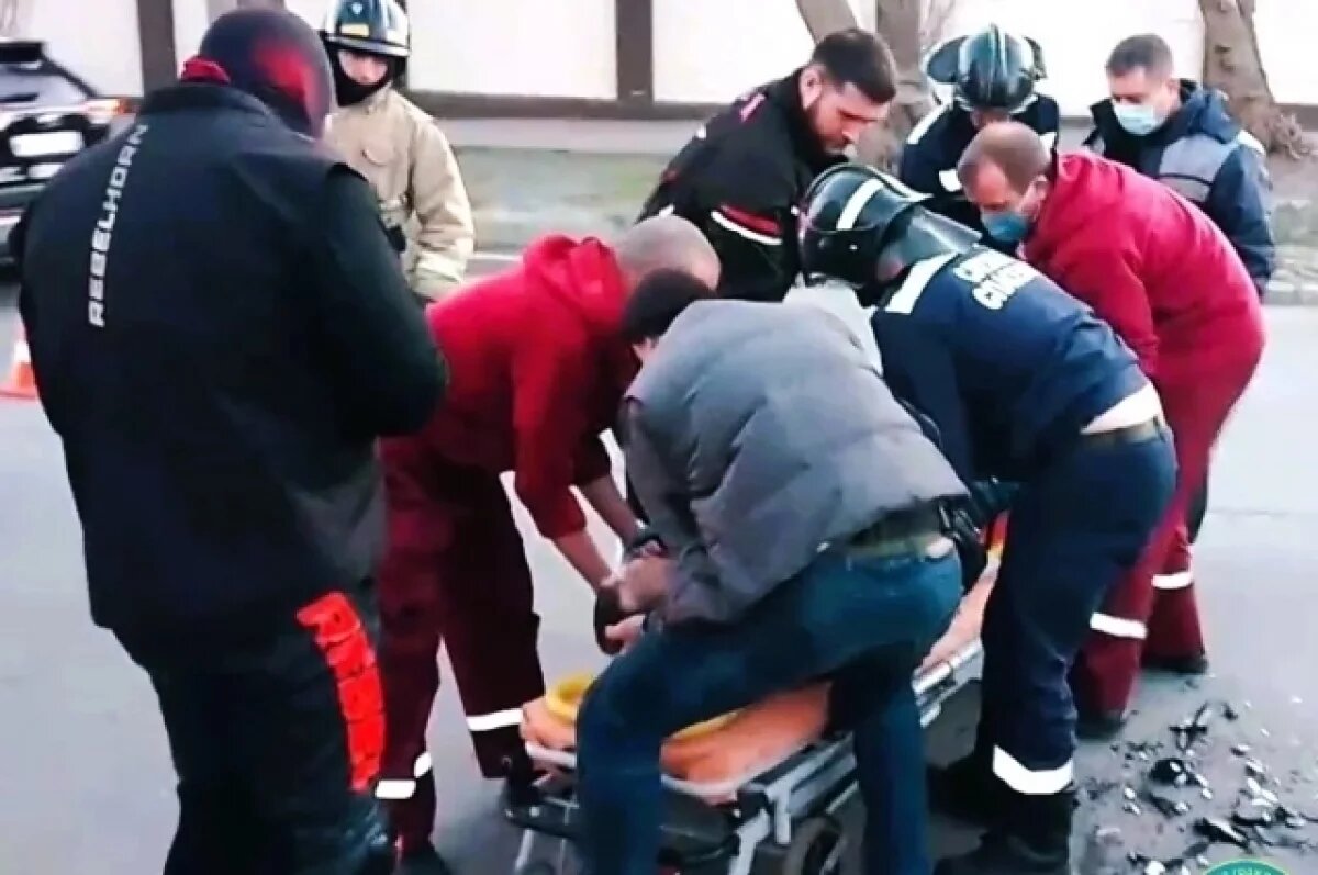    В центре Ульяновска пьяный за рулём «Рено» сбил мотоциклиста