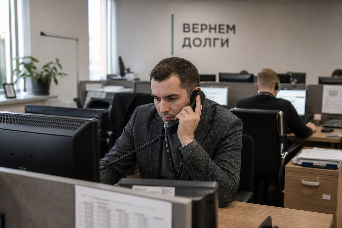 Коллекторы звонят по долгу