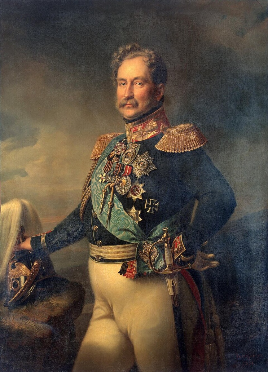 Портрет А.Ф. Орлова, худ. Ф. Крюгер, 1851 /фот с сайта https://ru.wikipedia.org/