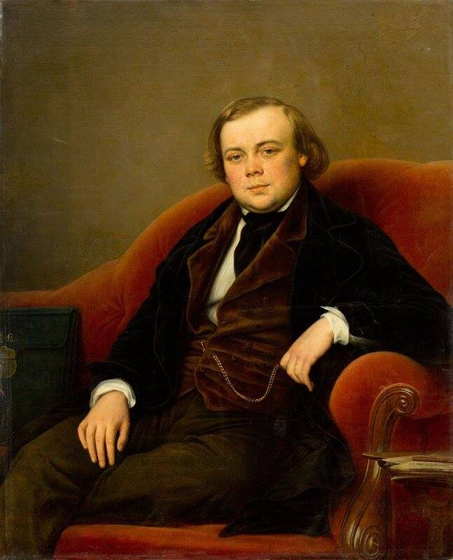 Карл фон Штойбен. Портрет В. А. Кокарева (1850)