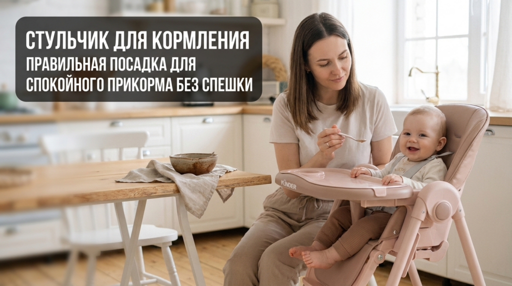    Правильная посадка в стульчике для кормления — залог успешного прикорма. Kunder