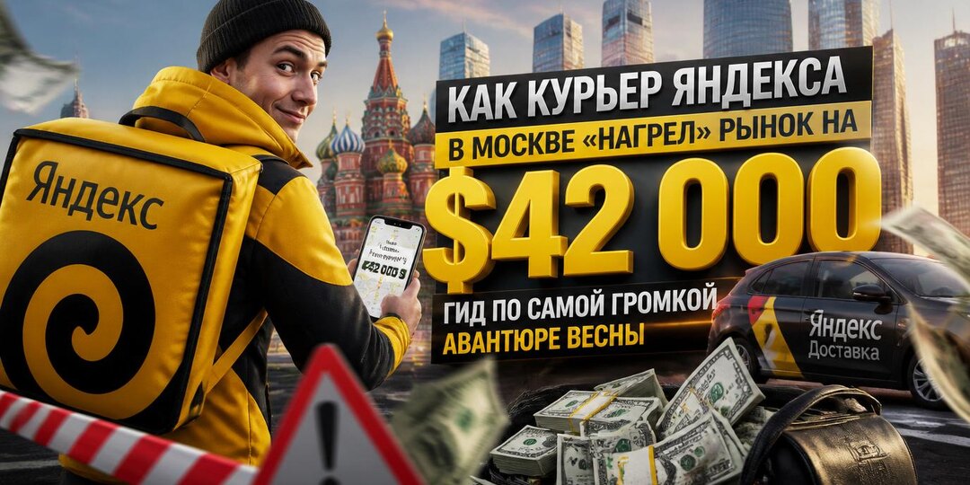Как курьер в Москве «нагрел» рынок на $42 000: гид по самой громкой авантюре весны