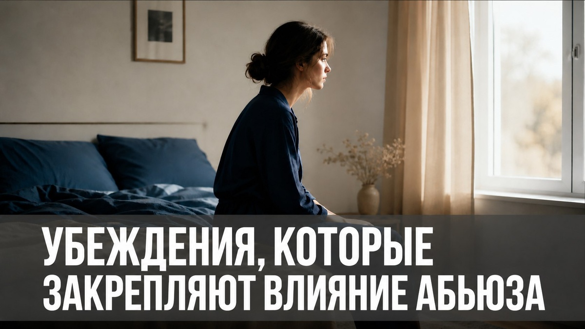 Убеждения, которые закрепляют влияние абьюза