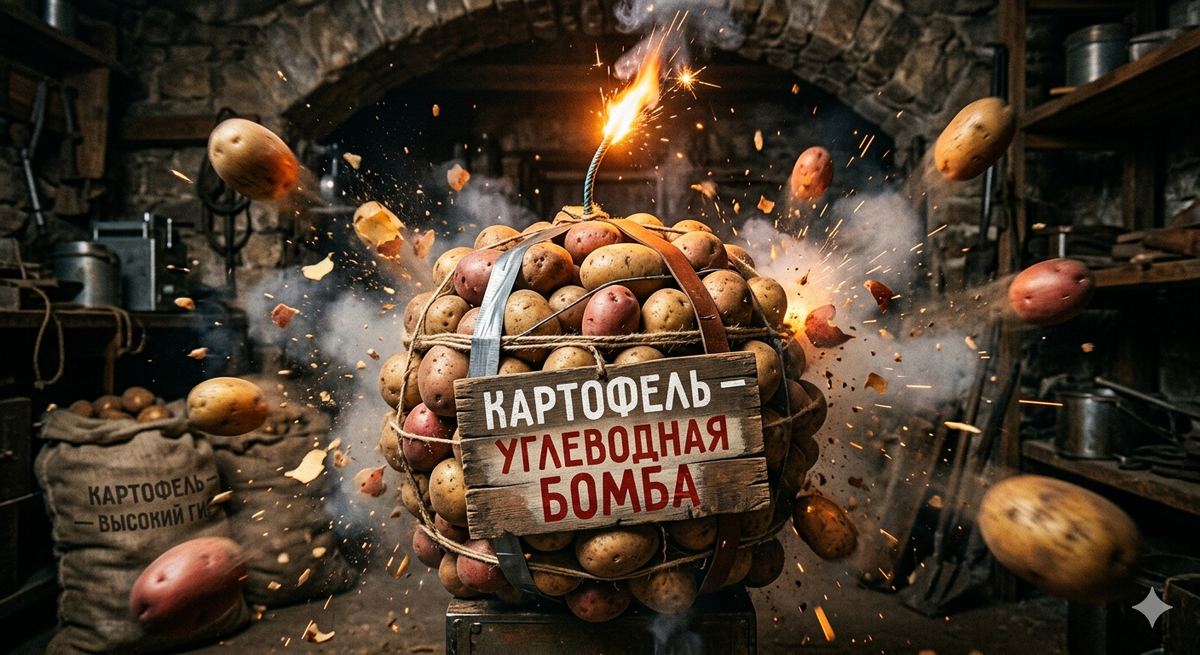 Картофель - это «углеводная бомба»
