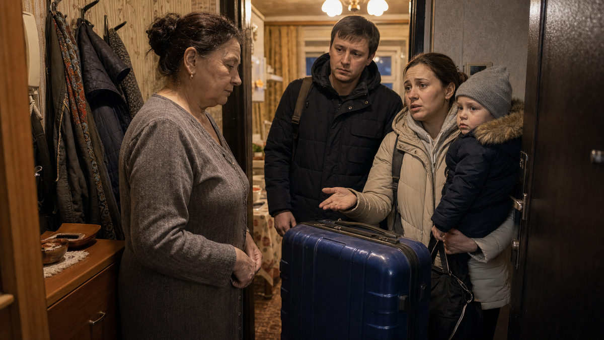 Сын с невесткой попросились пожить на пару месяцев, но мать вспомнила, как в прошлый раз "временно" растянулось на зиму